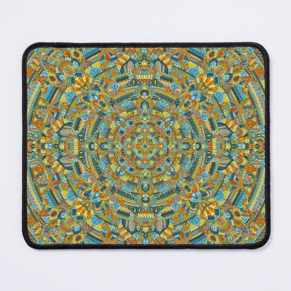 Item preview, Kingfisher Mandala Page designed and sold by Always Wanted.