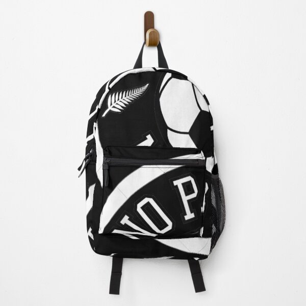 Item preview, No Payne No Game New Zealand Football Fan Silhouette Circle Badge designed and sold by YubitaLeLe.
