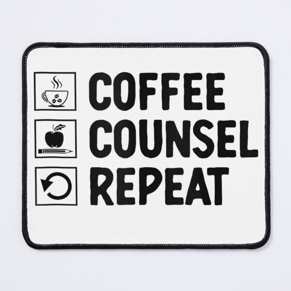Item preview, Coffee Counsel Repeat School Counselor Guidance Counseling Tank Top designed and sold by rawr00.
