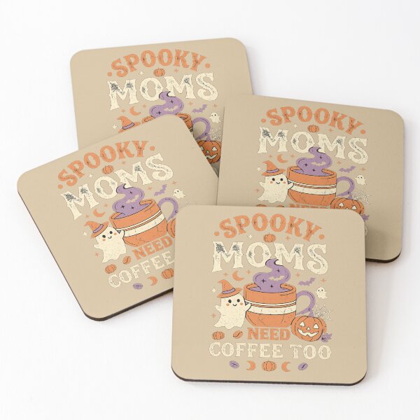 Item preview, Spooky Moms Need Coffee Too   designed and sold by LuloCreative.