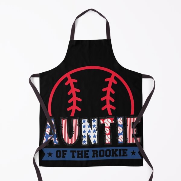Item preview, Patriotic American Flag Font Auntie Of The Rookie Baseball Aunt Gift designed and sold by LittleNhutton.