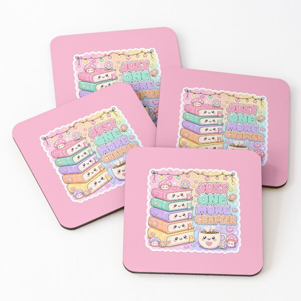 Item preview, Just One More Chapter — Kawaii BookTok Sticker | Cute Reading Sticker | Funny Book Lover Gift designed and sold by EmberPageStudio.