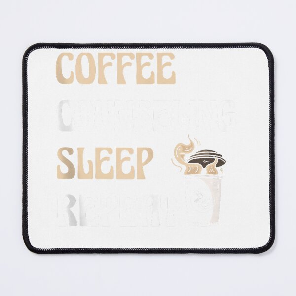 Item preview, Coffee Counseling Sleep Repeat Mental Health Counselor Tank Top designed and sold by ‘Nothing Scares Me’ Store.