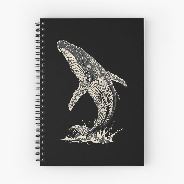 Item preview, Majestic Humpback Whale Tribal Tattoo designed and sold by HexOne.