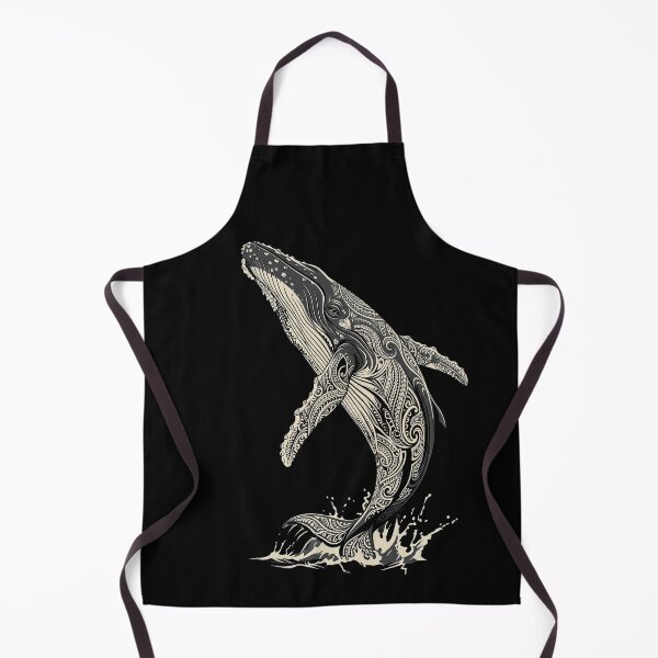 Item preview, Majestic Humpback Whale Tribal Tattoo designed and sold by HexOne.