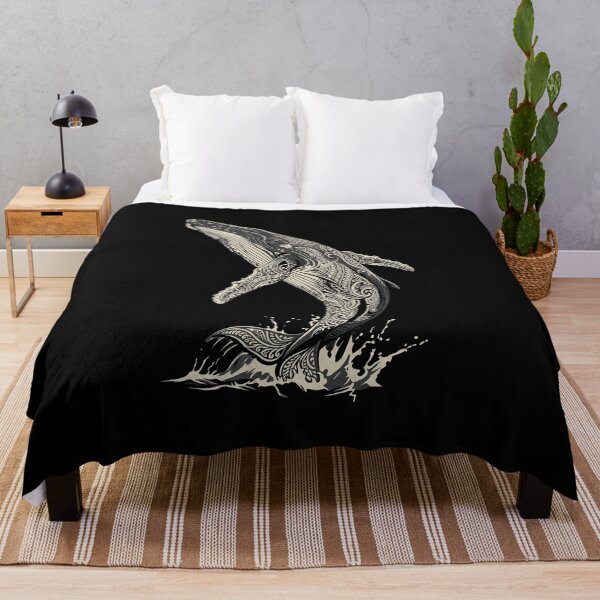 Item preview, Majestic Humpback Whale Tribal Tattoo designed and sold by HexOne.
