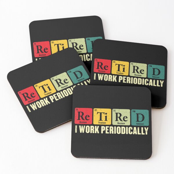 Item preview, Funny Chemist Retirement Periodic Table Elements Re Ti Re D Shirt designed and sold by LittleNhutton.