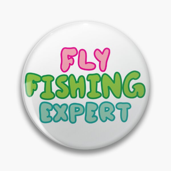 Item preview, Fly fishing expert  designed and sold by fluffyfamcraft.