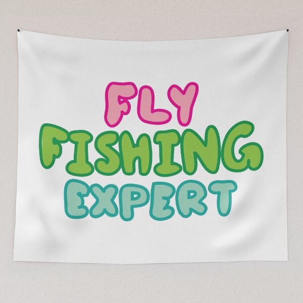 Item preview, Fly fishing expert  designed and sold by fluffyfamcraft.