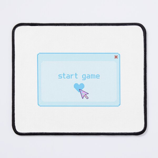 Item preview, Cute Gamer Girl - Hearts and Blue designed and sold by suuzuuhaa.