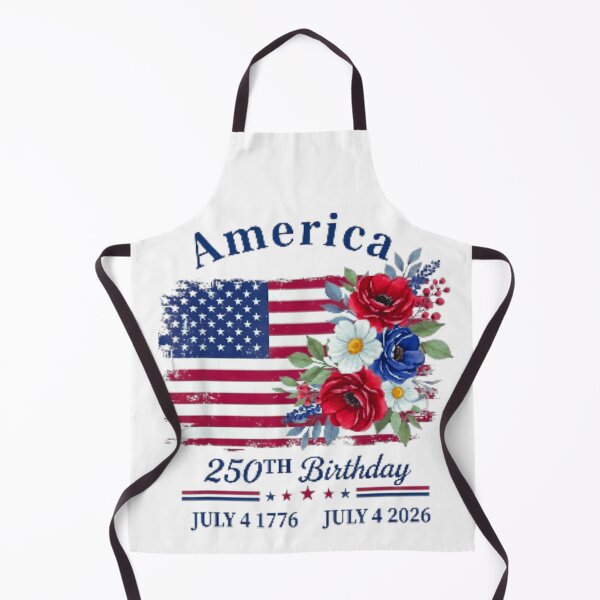 Item preview, Vintage America 250th Birthday July 4 Semi Quincentennial Floral US Flag T Shirt designed and sold by HarinDonreka.