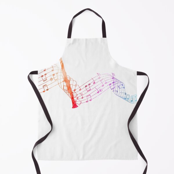 Item preview, Colourful Clarinet Sheet Music with Clarinet T-Shirt designed and sold by Badriiiii.