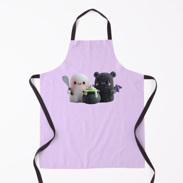 Item preview, Cute Halloween Ghosts with Magic Cauldron designed and sold by colorful-white.