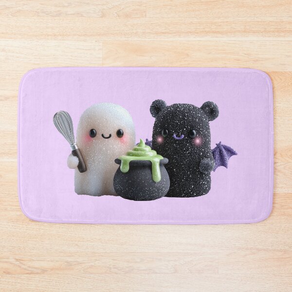 Item preview, Cute Halloween Ghosts with Magic Cauldron designed and sold by colorful-white.