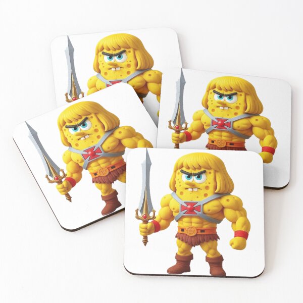Item preview, Muscle sponge warrior designed and sold by Minibee-Inc.