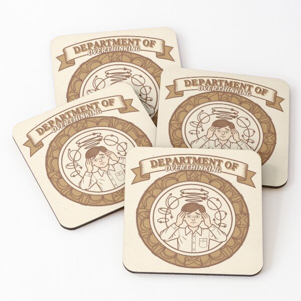 Item preview, Department of Overthinking — Official Seal designed and sold by PictorialWhimsy.