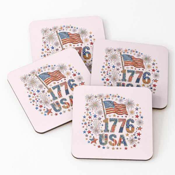 Item preview, Vintage patchwork America's 1776 Anniversary designed and sold by Applecrunch.