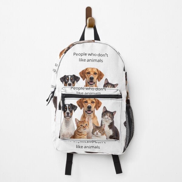 Item preview, People who don't like animals are NOT to be trusted. designed and sold by Nene Bird Designs.