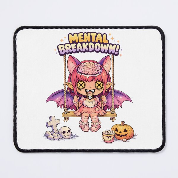 Item preview, Mental Breakdown Creepy Cute Shirt designed and sold by SoftSproutstu.