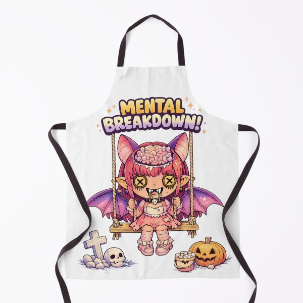 Item preview, Mental Breakdown Creepy Cute Shirt designed and sold by SoftSproutstu.