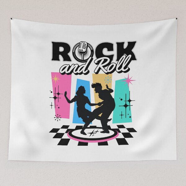 Item preview, 50s Rockabilly Vintage Rock and Roll Music Sock Hop Party designed and sold by MemphisCenter.