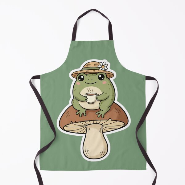 Item preview, Cottagecore Frog on Mushroom Sticker | Cute Frog Coffee Sticker | Whimsical Nature Sticker | Frog Lover Gift designed and sold by EmberPageStudio.