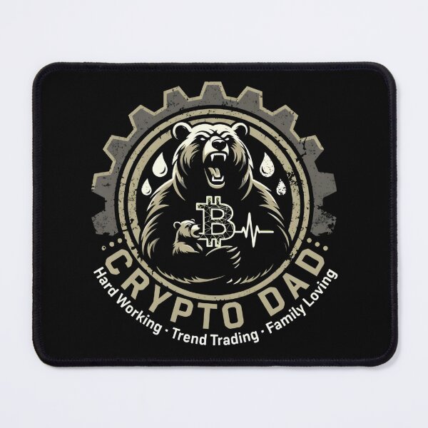 Item preview, Crypto Dad Bitcoin Trading Investor Father’s Day Gift designed and sold by Hazelartdesign.