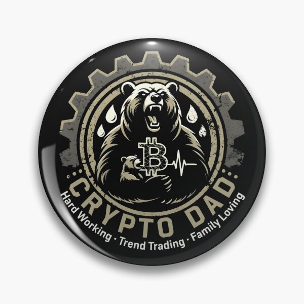 Item preview, Crypto Dad Bitcoin Trading Investor Father’s Day Gift designed and sold by Hazelartdesign.