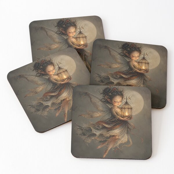 Item preview, Lantern Fairy with Honey Flame designed and sold by sigmaartstudio.