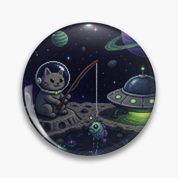 Item preview, UFO cat fishing  designed and sold by Nol1ytv.