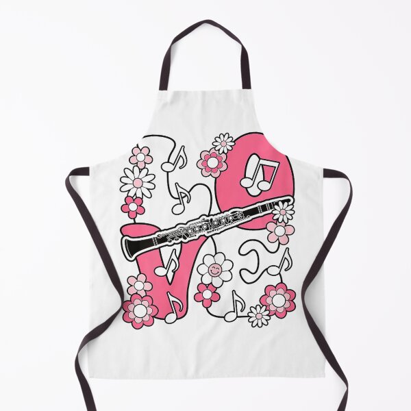 Item preview, Cute Love Clarinet Player Women Girls Kids Clarinetist T-Shirt designed and sold by kakashii7.