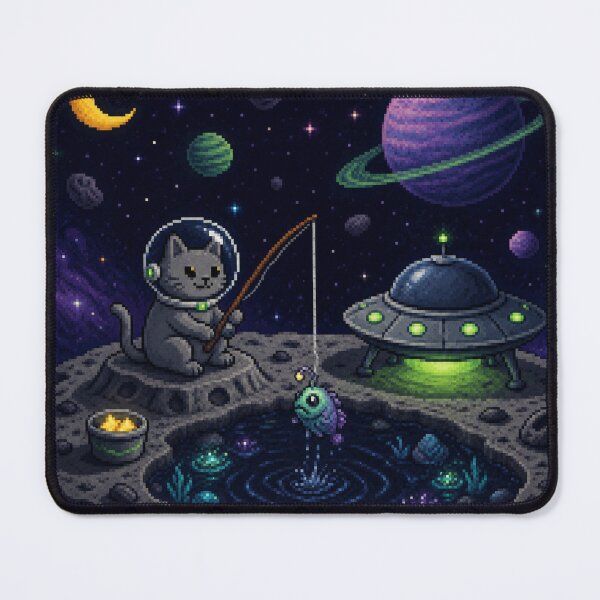 Item preview, UFO cat fishing  designed and sold by Nol1ytv.