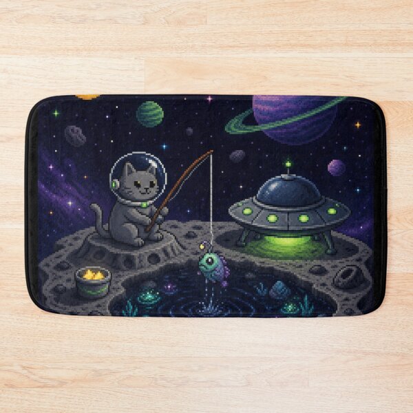 Item preview, UFO cat fishing  designed and sold by Nol1ytv.