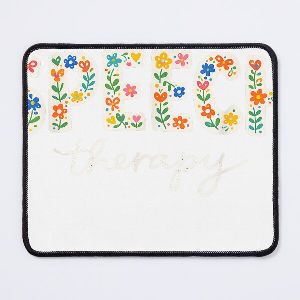 Item preview, Cute Speech Therapy Speech Language Pathologist SLP Floral T-Shirt designed and sold by Badriiiii.