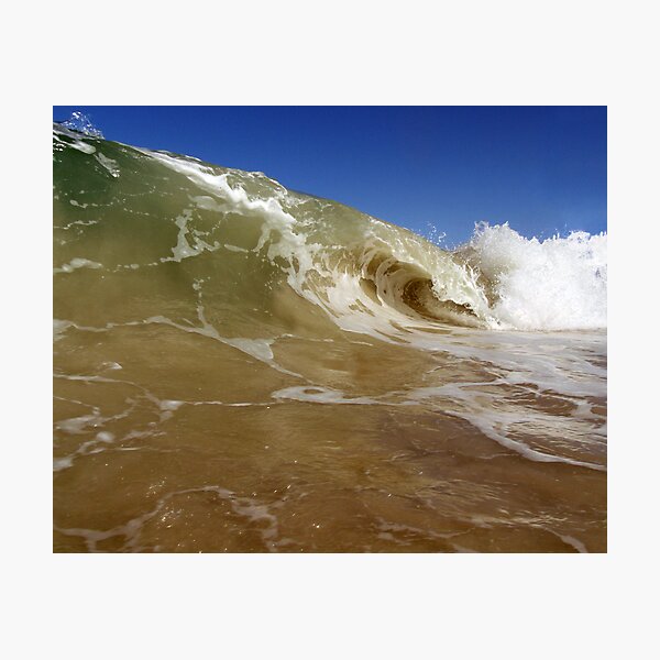The Curl (colour) Photographic Print
