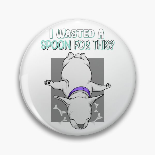 Item preview, Waste of a Spoon designed and sold by ThisNThatCrafts.