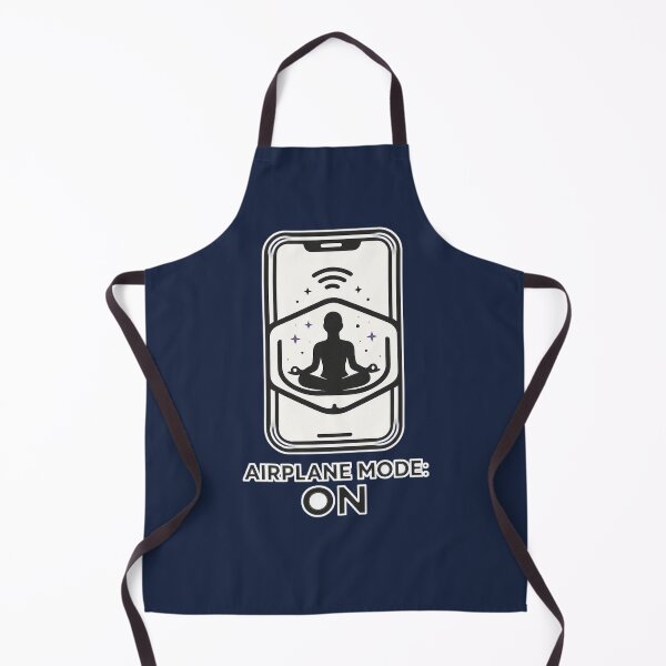 Item preview, Airplane Mode: ON – Digital Detox Meditation Minimalist Design designed and sold by warlistop.