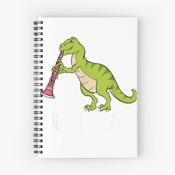Item preview, Dinosaur Clarinet Player Kids Music Orchestra Clarinet T-Shirt designed and sold by Voila-creative.