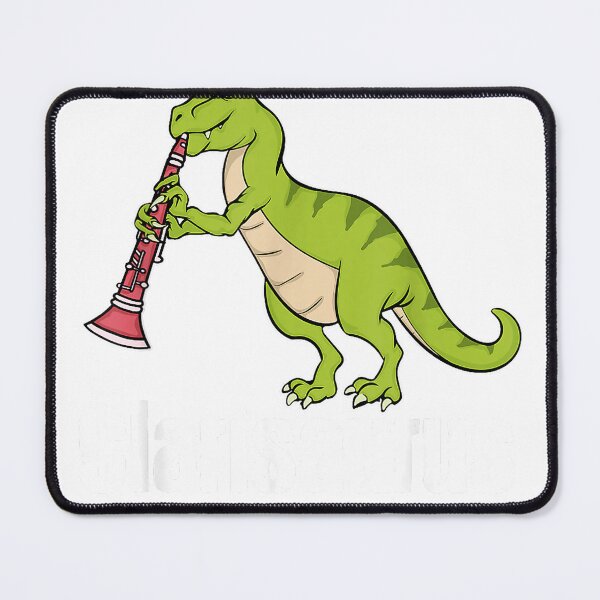 Item preview, Dinosaur Clarinet Player Kids Music Orchestra Clarinet T-Shirt designed and sold by Voila-creative.