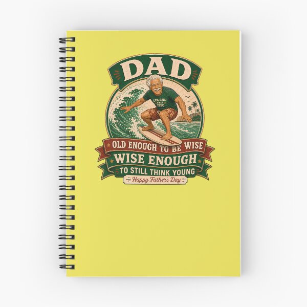 Item preview, Dad Old Enough to be Wise, Wise Enough to Still Think Young (green version)  Funny Father's Day designed and sold by 2BrokeYoopers.