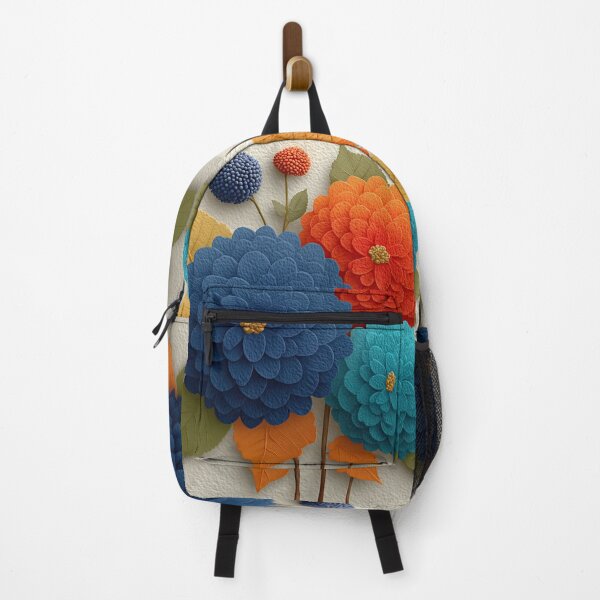 Item preview, Textured Vibrant Dahlia Flower Paper Art designed and sold by colorful-white.
