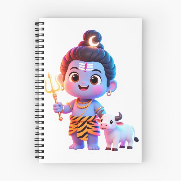 Item preview, Cute Lord Shiva sticker designed and sold by krazzyremo.