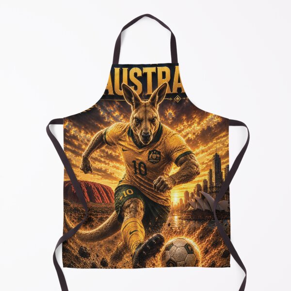Item preview, Australia Outback Kangaroo Warrior | World Cup 2026 Fan Art designed and sold by batcoprod.