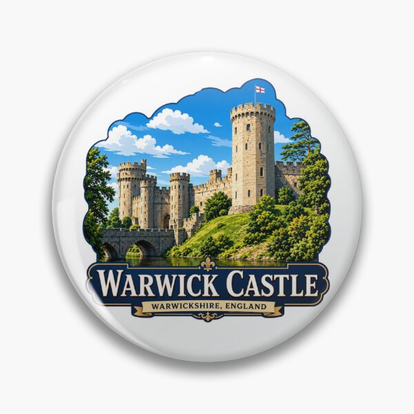 Item preview, Warwick Castle, Warwickshire, England designed and sold by Myra365Art.