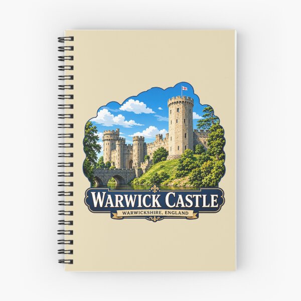Item preview, Warwick Castle, Warwickshire, England designed and sold by Myra365Art.