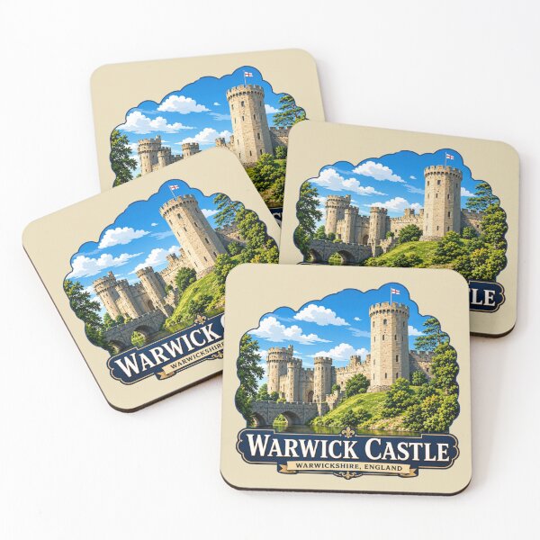 Item preview, Warwick Castle, Warwickshire, England designed and sold by Myra365Art.