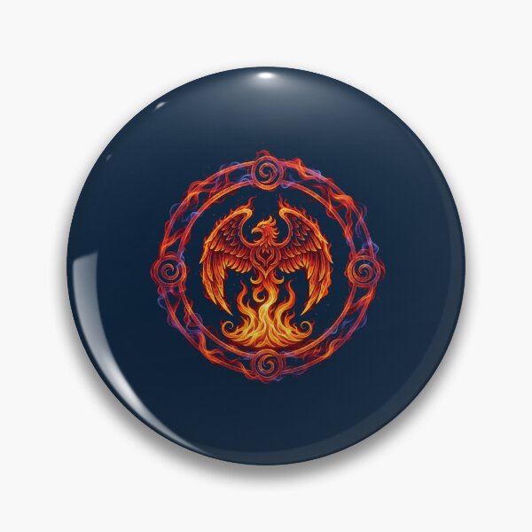 Item preview, Fiery Phoenix Rebirth Transformation Artwork designed and sold by WellspringXflow.