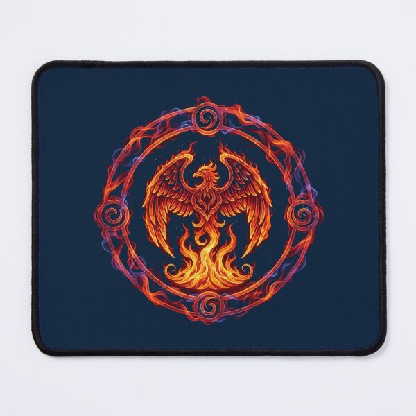 Item preview, Fiery Phoenix Rebirth Transformation Artwork designed and sold by WellspringXflow.
