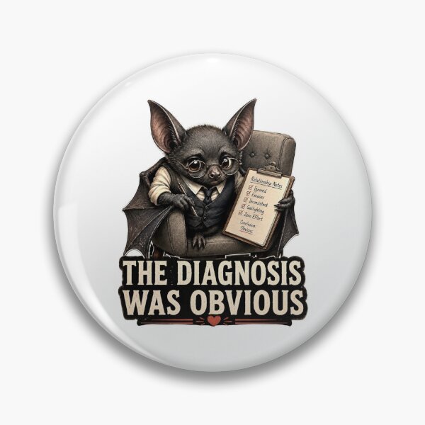Item preview, Funny Relationship Gift Sarcastic Therapist Bat Dark Humor designed and sold by Gentlestate.