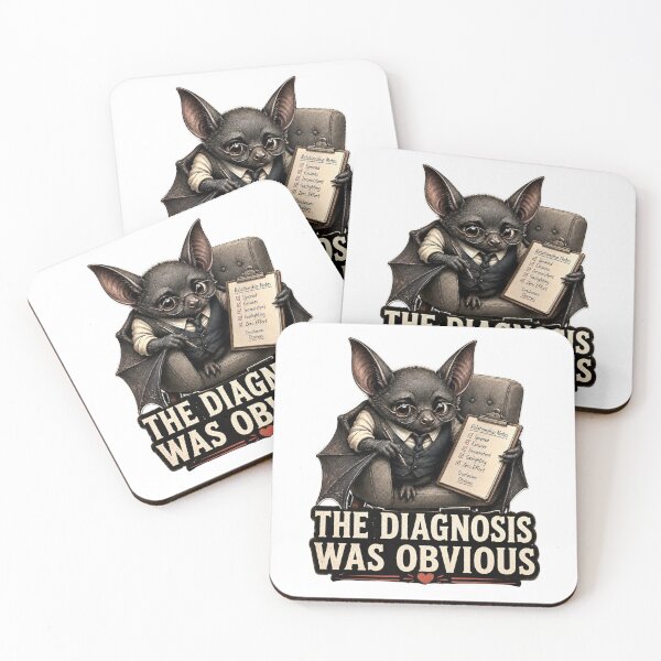 Item preview, Funny Relationship Gift Sarcastic Therapist Bat Dark Humor designed and sold by Gentlestate.
